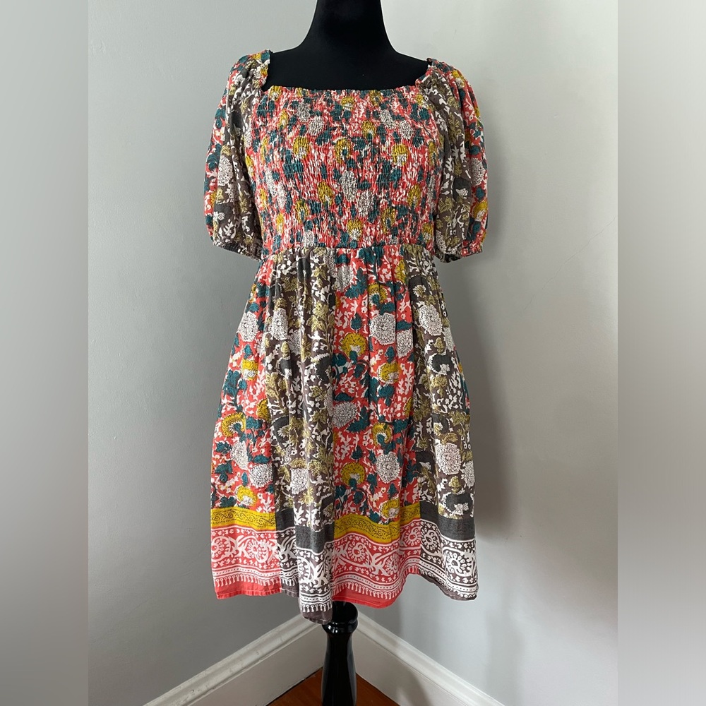 Velvet by Graham & Spencer Floral Dress - Size XL - EUC
